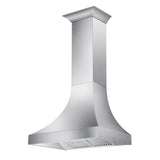 ZLINE 30" Designer Series Fingerprint Resistant Stainless Steel Ducted Wall Range Hood (8632S-30)