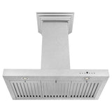 ZLINE 36 in. Ducted Wall Mount Range Hood in Satin Stainless Steel (8KES-36)