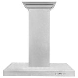 ZLINE 36 in. Ducted Wall Mount Range Hood in Satin Stainless Steel (8KES-36)
