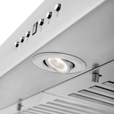 ZLINE 36 in. Ducted Wall Mount Range Hood in Satin Stainless Steel (8KES-36)