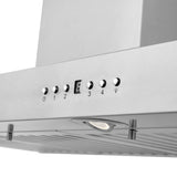 ZLINE 36 in. Ducted Wall Mount Range Hood in Satin Stainless Steel (8KES-36)