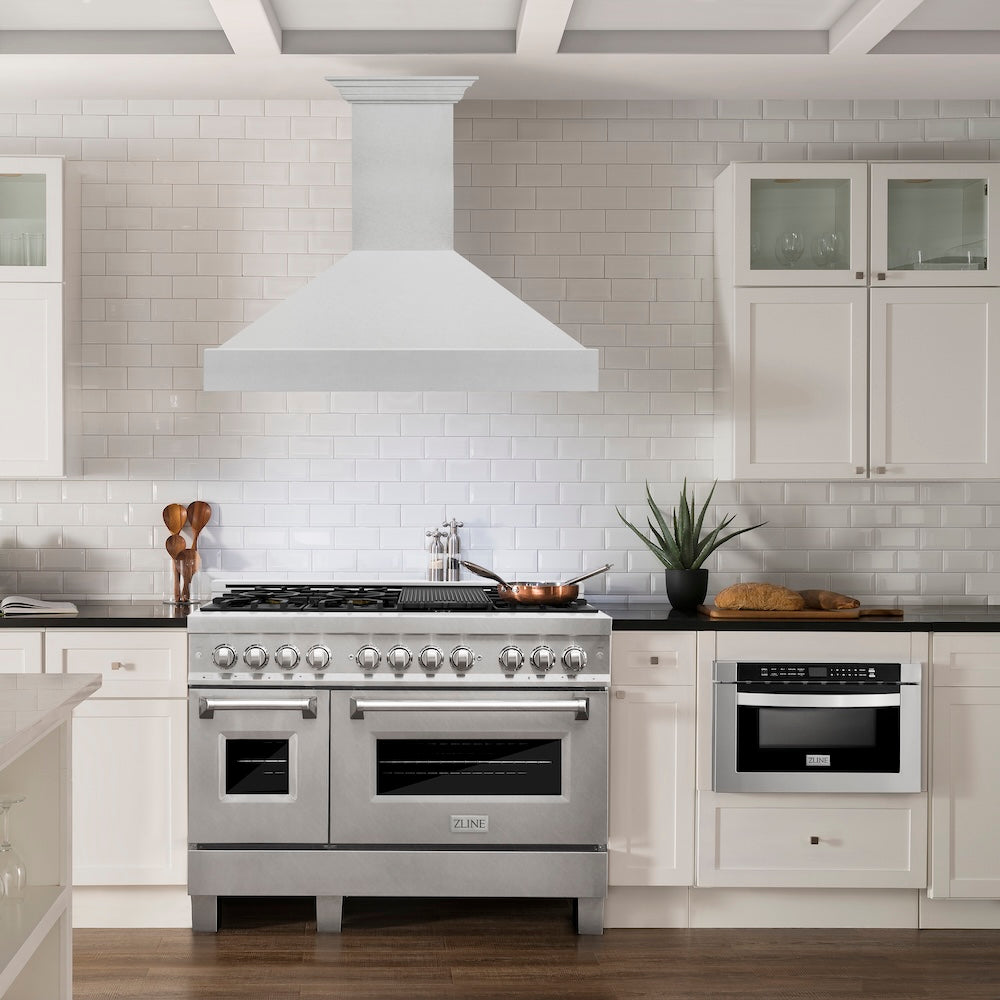 ZLINE 48" Fingerprint Resistant Stainless Steel Range Hood (8654SN-48)
