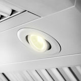 ZLINE 48" Designer Series Wall Mount Range Hood in Fingerprint Resistant Stainless Steel (8656S-48)