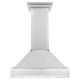 ZLINE 36" Designer Series Ducted Wall Mount Range Hood in Fingerprint Resistant Stainless Steel with Mirror Accents (655MR-36)