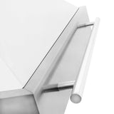 ZLINE 30" Fingerprint Resistant Stainless Steel Range Hood with White Matte Shell (8654SNX-WM30)