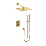 ZLINE Autograph Edition Crystal Bay Thermostatic Shower System in Champagne Bronze (CBY-SHS-T2-CB)