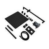 ZLINE Autograph Edition Crystal Bay Thermostatic Shower System in Matte Black (CBY-SHS-T2-MB)