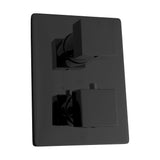 ZLINE Autograph Edition Crystal Bay Thermostatic Shower System with Body Jets in Matte Black (CBY-SHS-T3-MB)