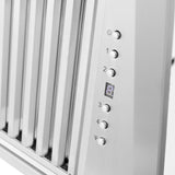 ZLINE 58" Ducted Wall Mount Range Hood Insert in Stainless Steel (698-58)