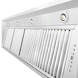 ZLINE 58" Ducted Wall Mount Range Hood Insert in Stainless Steel (698-58)