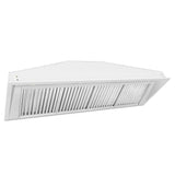 ZLINE 58" Ducted Wall Mount Range Hood Insert in Stainless Steel (698-58)