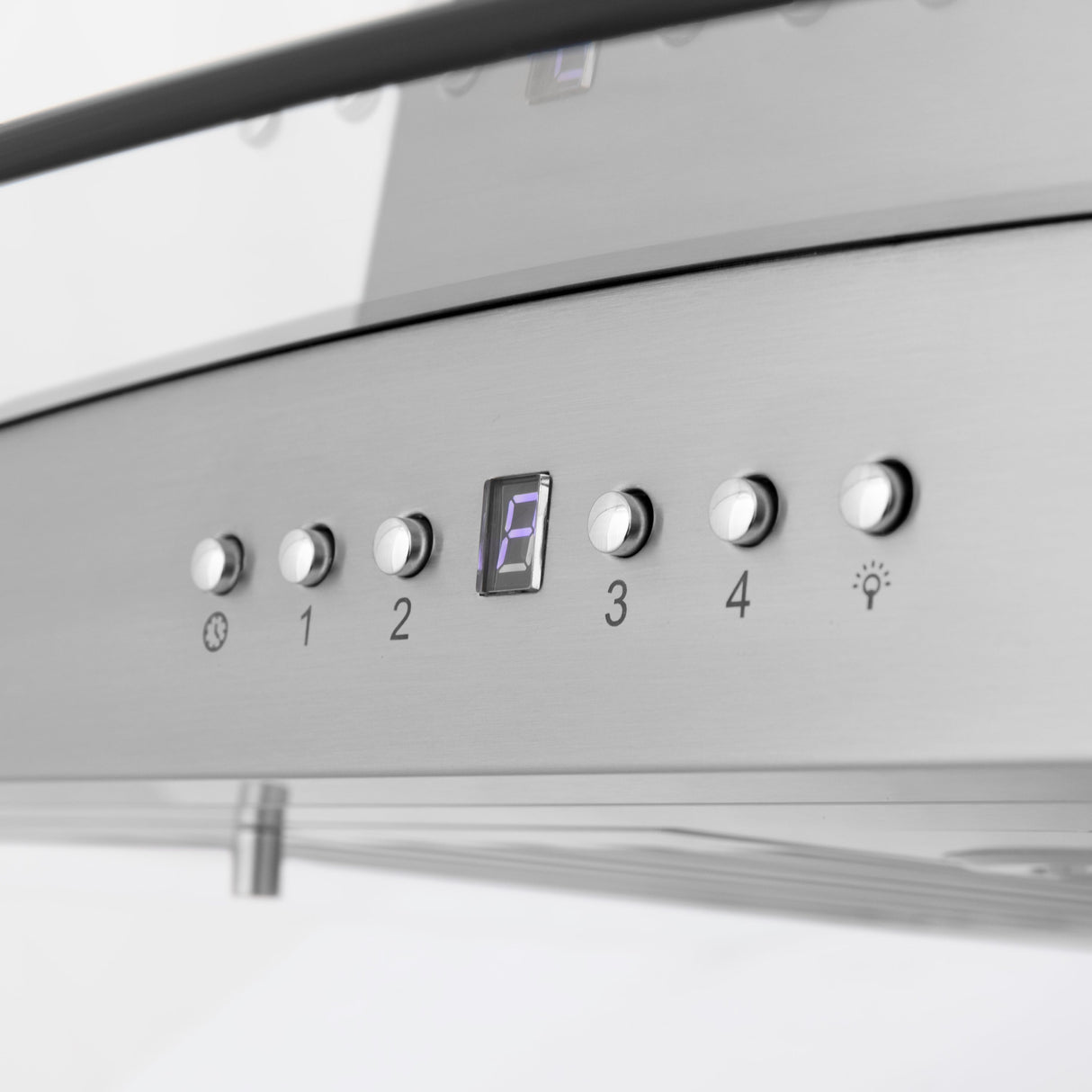 ZLINE 30" Convertible Vent Island Mount Range Hood in Stainless Steel & Glass (GL5i-30)