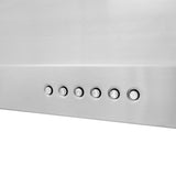 ZLINE 48” Alpine Series Under Cabinet Range Hood in Stainless Steel with Remote Control, LED lighting, and Dishwasher-Safe Baffle Filters (ALP10UC-48)