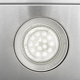 ZLINE 48” Alpine Series Under Cabinet Range Hood in Stainless Steel with Remote Control, LED lighting, and Dishwasher-Safe Baffle Filters (ALP10UC-48)