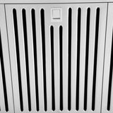 ZLINE 36” Alpine Series Convertible Wall Mount Range Hood in Stainless Steel with Remote Control, LED lighting, and Dishwasher-Safe Baffle Filters (ALP10WL-36)