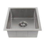 ZLINE 15 in. Boreal Undermount Single Bowl Bar Kitchen Sink in Stainless Steel (SUS-15)