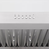 ZLINE 36" Ducted Under Cabinet Range Hood in Stainless Steel (623-36)