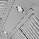 ZLINE 36" Professional Convertible Vent Wall Mount Range Hood in Stainless Steel (597-36)