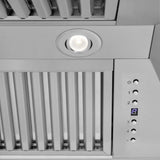 ZLINE 36" Professional Convertible Vent Wall Mount Range Hood in Stainless Steel (597-36)