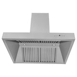 ZLINE 30" Professional Convertible Vent Wall Mount Range Hood in Stainless Steel (697-30)