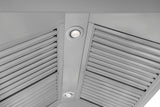 ZLINE 36" Professional Ducted Wall Mount Range Hood in Stainless Steel (697-36)