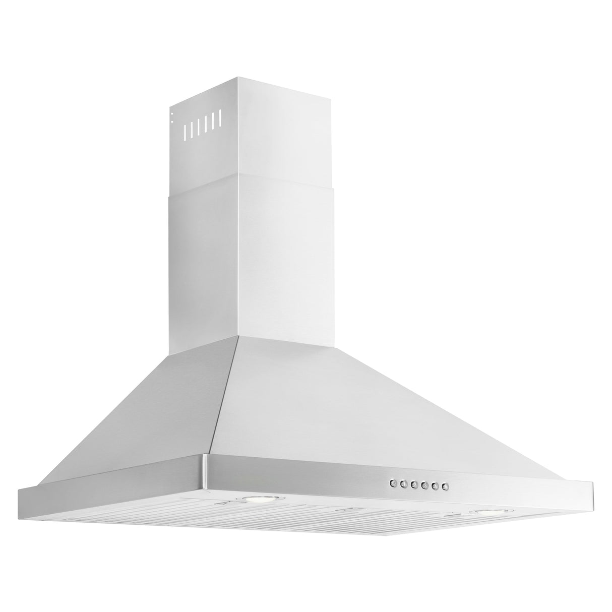 ZLINE 30” Alpine Series Convertible Wall Mount Range Hood in Stainless Steel with Remote Control, LED lighting, and Dishwasher-Safe Baffle Filters (ALP10WL-30)