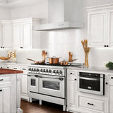 ZLINE 48" Ducted Professional Wall Mount Range Hood in Stainless Steel (KECOM-48)