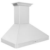 36" ZLINE CrownSound™Ducted Vent Wall Mount Range Hood in Stainless Steel with Built-in Bluetooth Speakers (KF2CRN-BT-36)