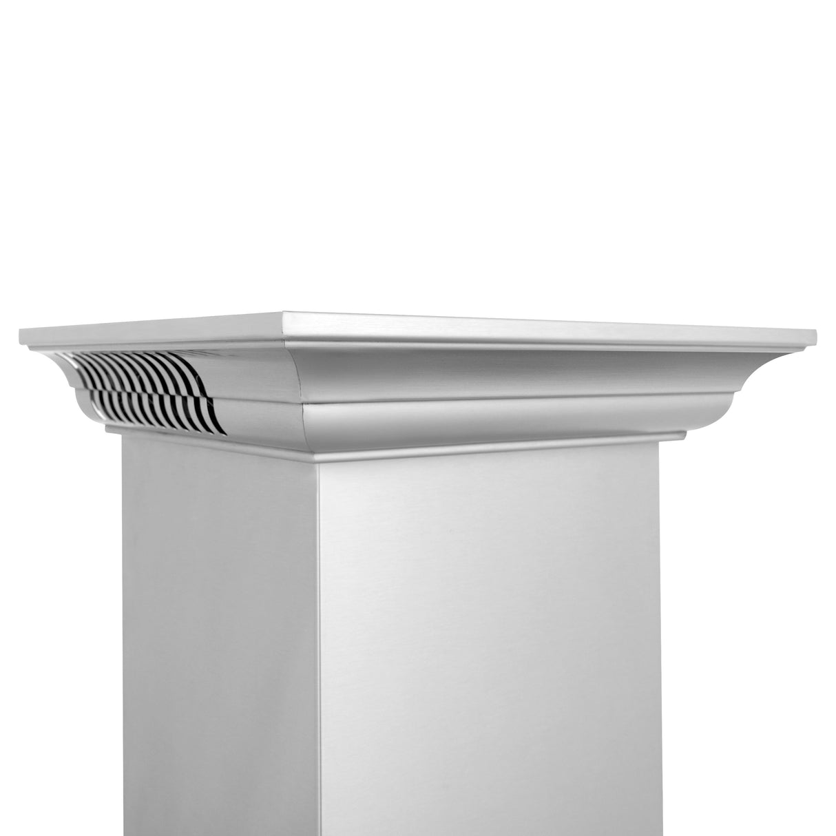 48" ZLINE CrownSound™Ducted Vent Wall Mount Range Hood in Stainless Steel with Built-in Bluetooth Speakers (KL2CRN-BT-48)