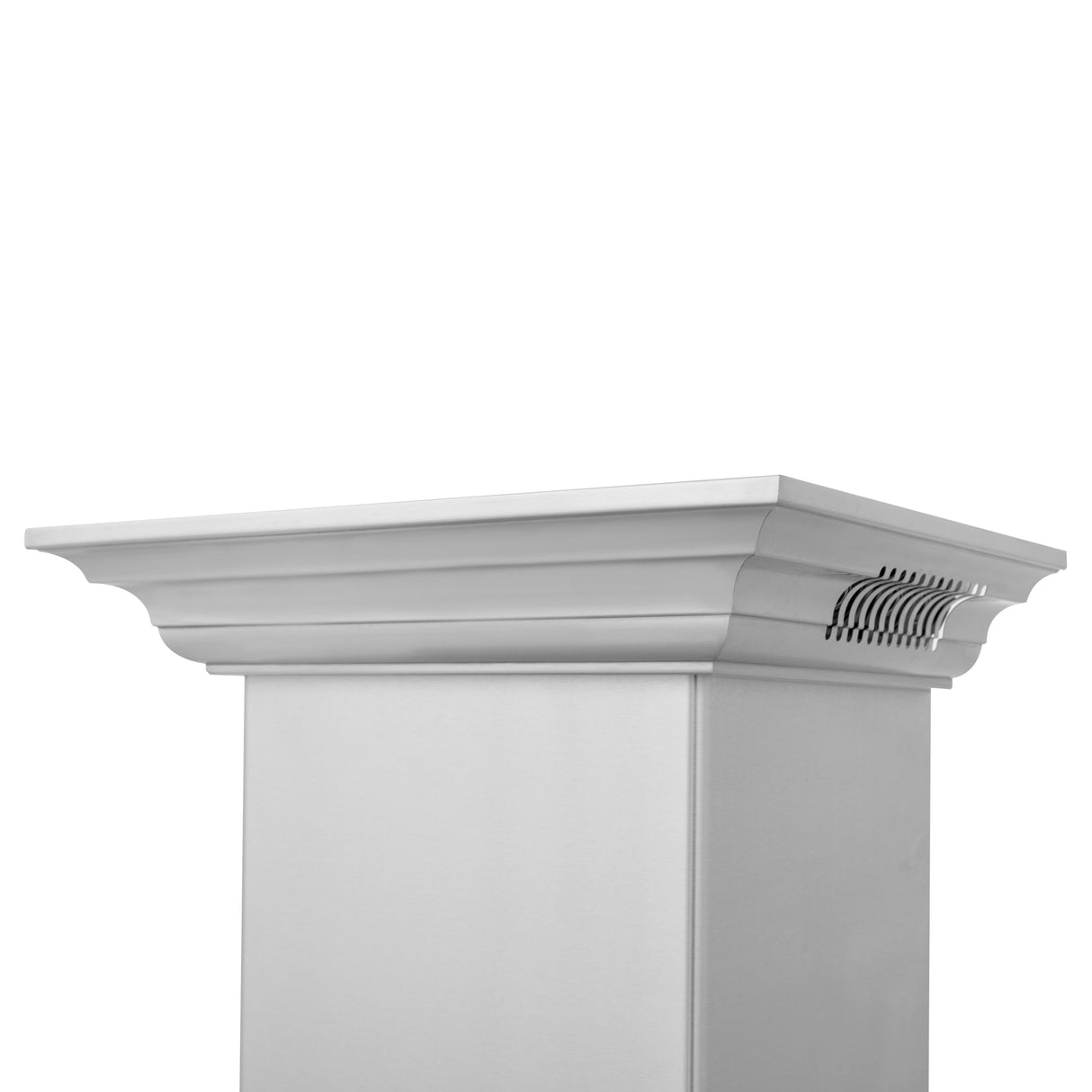 36" ZLINE CrownSound™Ducted Vent Wall Mount Range Hood in Stainless Steel with Built-in Bluetooth Speakers (KN4CRN-BT-36)