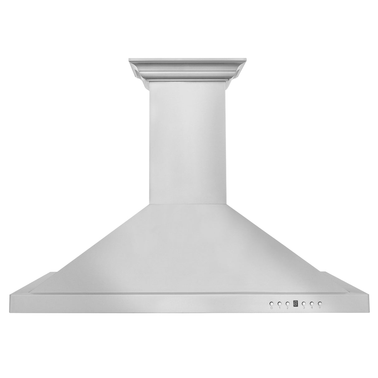 36" ZLINE CrownSound™Ducted Vent Wall Mount Range Hood in Stainless Steel with Built-in Bluetooth Speakers (KBCRN-BT-36)