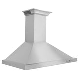 36" ZLINE CrownSound™Ducted Vent Wall Mount Range Hood in Stainless Steel with Built-in Bluetooth Speakers (KBCRN-BT-36)