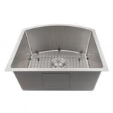 ZLINE Telluride 22 in. Undermount Single Bowl Stainless Steel Kitchen Sink with Bottom Grid (SCS-22)