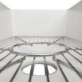 ZLINE Autograph Edition 18 in. 8.6 cu. ft. Panel Ready Left Hinge Column Freezer with Graphite Gray Interior and Matte Black Accents (RBCFVLZ-18-MB)