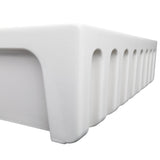 ZLINE Autograph Edition 18 in. 8.6 cu. ft. Panel Ready Left Hinge Column Freezer with Graphite Gray Interior and Matte Black Accents (RBCFVLZ-18-MB)