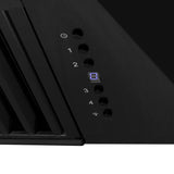 ZLINE 30" Black Stainless Steel Range Hood with Black Stainless Steel Handle (BS655-30-BS)