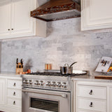 ZLINE 30 in. Convertible Vent Carved Wooden Wall Mount Range Hood in Walnut