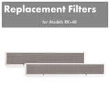 ZLINE Charcoal Filters (Set of 2) for 48 in. Under Cabinet Range Hoods (CF-RK-48)