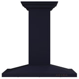 ZLINE 36 in. Designer Series Oil-Rubbed Bronze Convertible Vent Island Mount Range Hood (8GL2Bi-36)