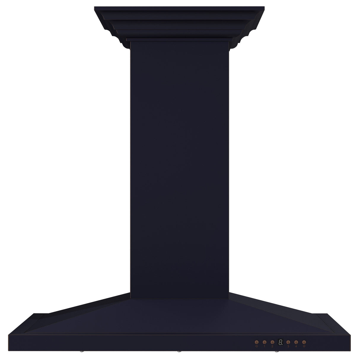 ZLINE 30 in. Designer Series Oil-Rubbed Bronze Convertible Vent Island Mount Range Hood (8GL2Bi-30)