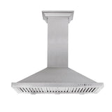 ZLINE 36 in. Designer Series Satin Stainless Steel Convertible Vent Wall Mount Range Hood (8KBS-36)
