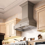 ZLINE 30 Inch Wooden Wall Mount Range Hood in Gray (321UU)