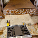 ZLINE 42" Ducted Wooden Wall Mount Range Hood in Walnut (373RR-42)