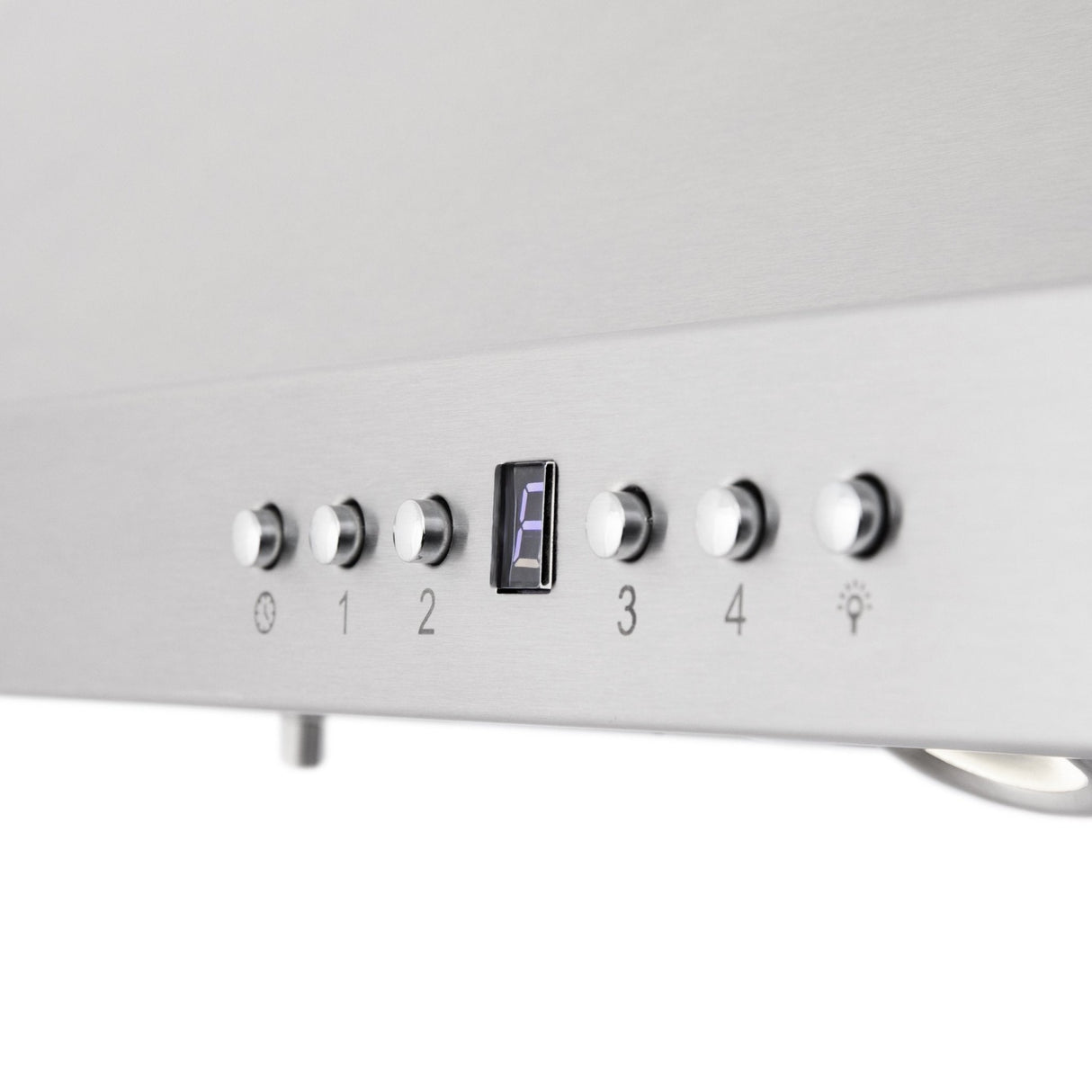 36 in. ZLINE CrownSound™Ducted Vent Island Mount Range Hood in Stainless Steel with Built-in Bluetooth Speakers (GL1iCRN-BT-36)
