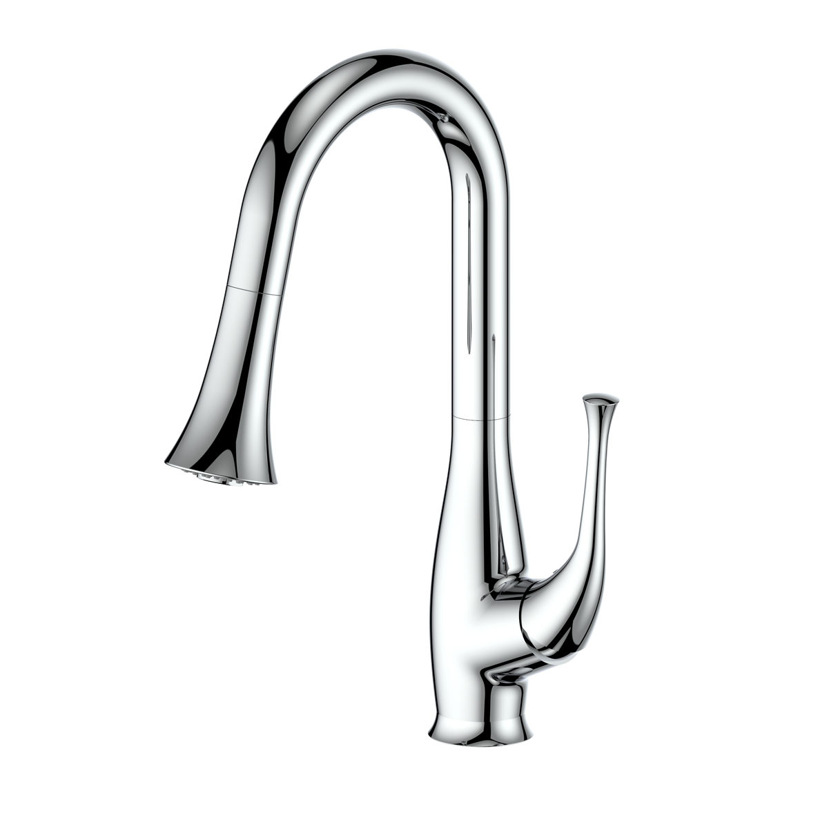 ZLINE Shakespeare Kitchen Faucet in Chrome (SHK-KF-CH)