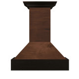 ZLINE Model 9355 Wall Mount Wood Range Hood - Antigua and Walnut (9355AR)