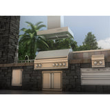 ZLINE 36 in. Ducted Outdoor Island Mount Range Hood in Stainless Steel (KECOMi-304-36)