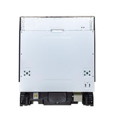 ZLINE 24 in. Top Control Dishwasher with Red Gloss Panel and Traditional Style Handle, 52dBa (DW-RG-24)