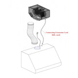 ZLINE 48 in. Ducted Wall Mount Range Hood with Dual Remote Blower in Stainless Steel (KECOM-RD-48)