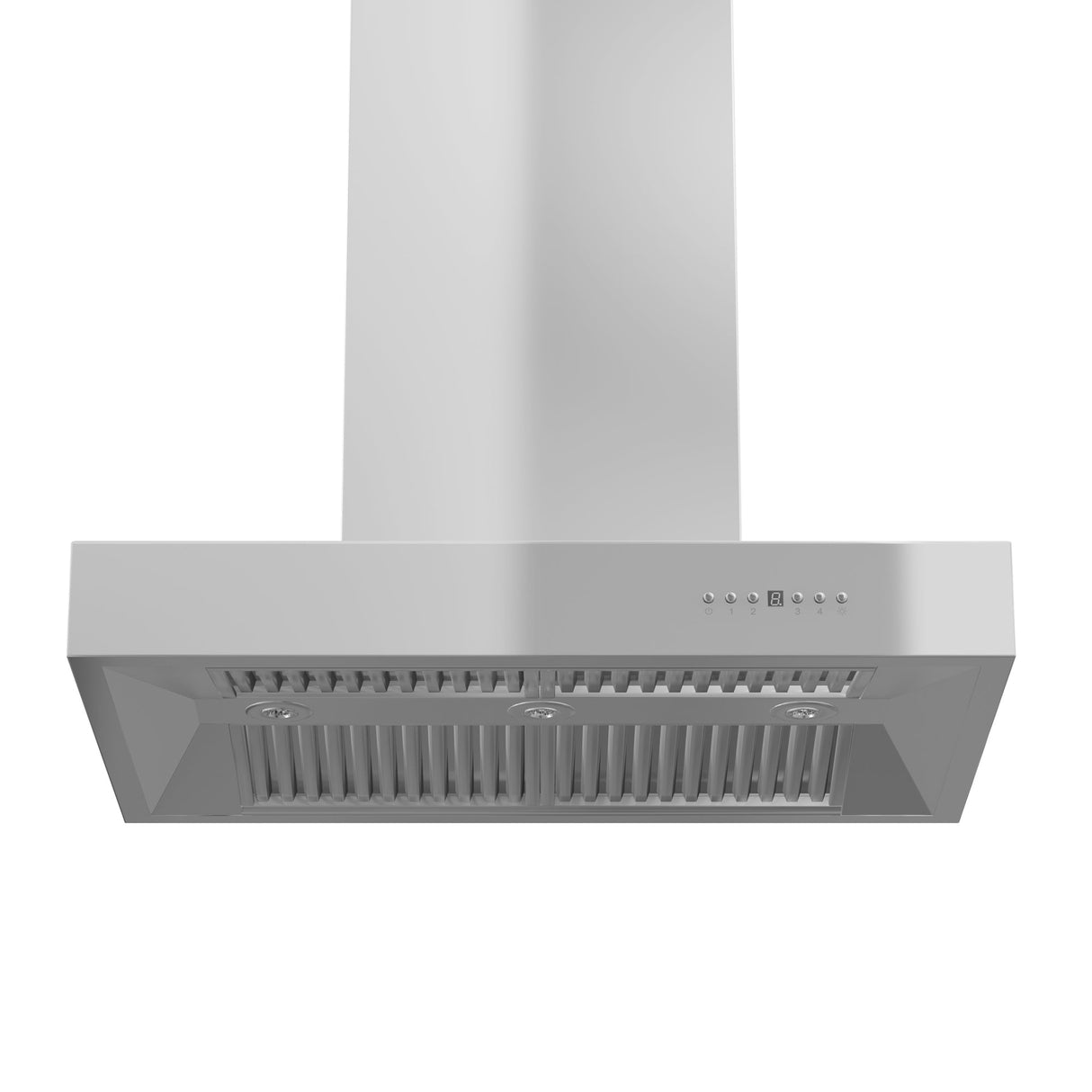 ZLINE 42" Ducted Professional Island Mount Range Hood in Stainless Steel (KECOMi-42)